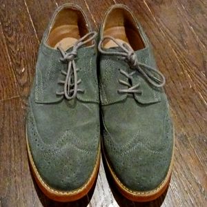 St. John's Bay Gray Men's Shoes 10.5 Genuine Leather Upper Part